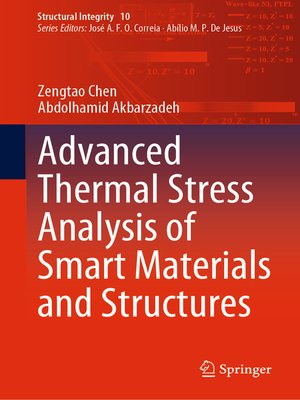 cover image of Advanced Thermal Stress Analysis of Smart Materials and Structures